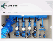 Tablet Screenshot of caldecor.com